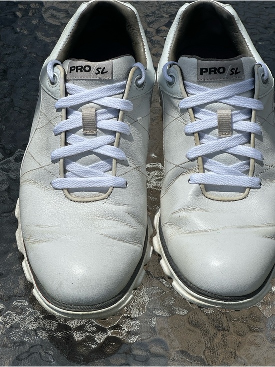 FootJoy Pro SL Golf Shoes White Gray Spikeless Men’s 10M Style 53267 Waterproof main image 6